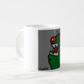 Monster-Schale Kaffeetasse (Vorderseite Links)
