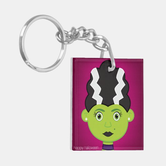 Monster Schlüsselanhänger (Vorderseite links)