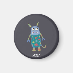Monster Sidney Individuelle Name Magnet