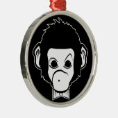 Monster Silbernes Ornament (Rechts)