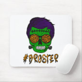 Monster Skull Broster Brother Halloween Match F Mousepad (Mit Mouse)