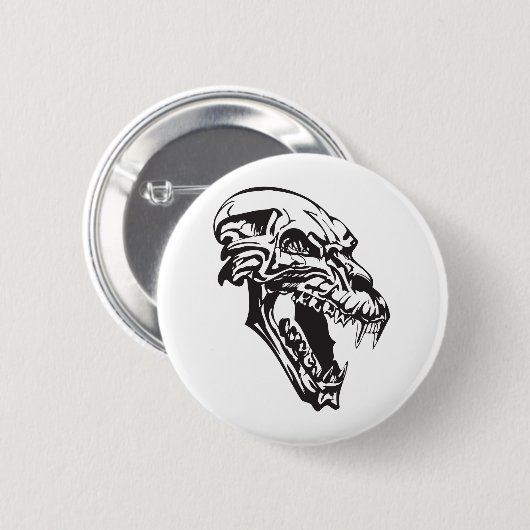 Monster Skull Button (Vorne & Hinten)