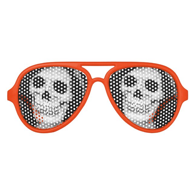 Monster Skull Partybrille (Vorderseite)