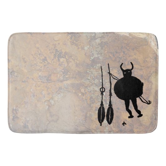Monster Slayer, Blanco, New Mexico Badematte (Vorderseite)