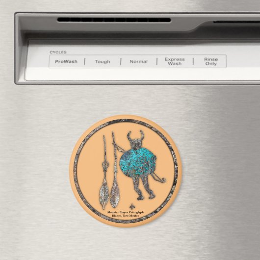 Monster-Slayer-Magnet Magnet (In Situ (Geschirrspüler))