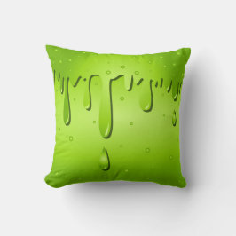 Monster Snot Green Slime Kissen