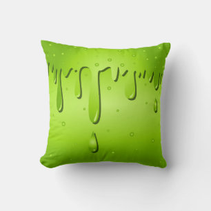 Monster Snot Green Slime Kissen