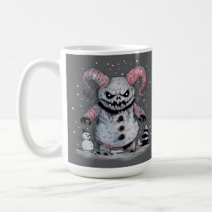 Monster Snowman Kaffeetasse