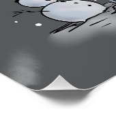 Monster Snowman Poster (Ecke)
