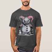 Monster Snowman T-Shirt (Vorderseite)