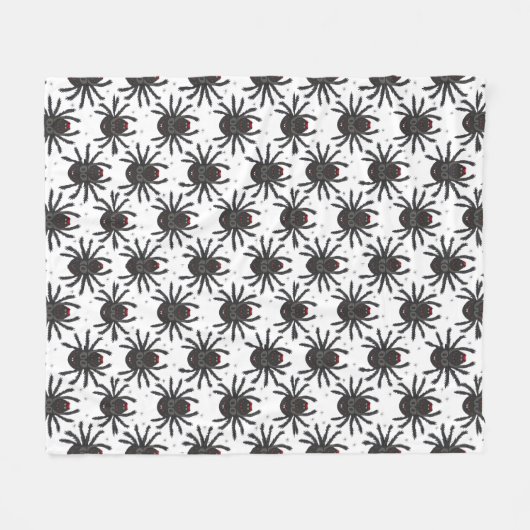 Monster Spiders Fleecedecke (Vorderseite (Horizontal))
