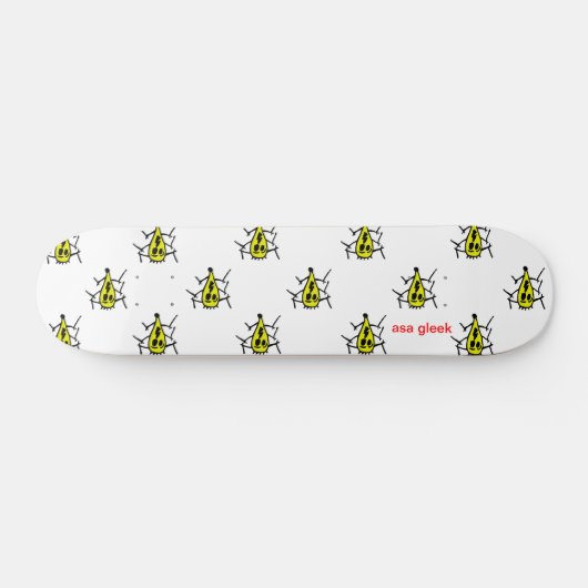 Monster-Spinnen-Skateboard Skateboard (Horizontal)