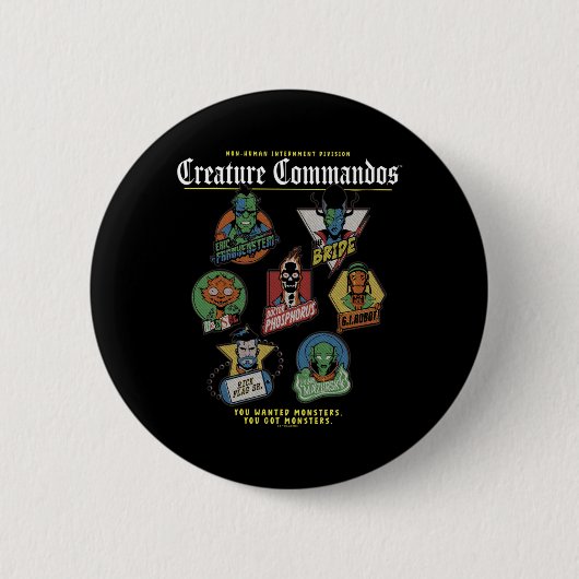 Monster Squad Abzeichen Leistung Button (Vorderseite)