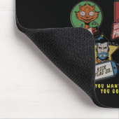 Monster Squad Abzeichen Leistung Mousepad (Ecke)