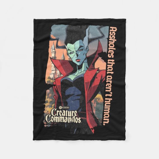 Monster Squad Die Braut Performance Fleecedecke (Vorderseite)