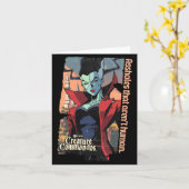 Monster Squad Die Braut Performance Karte (Gelbe Blume)