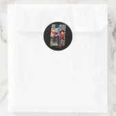 Monster Squad Die Braut Performance Runder Aufkleber (Tasche)