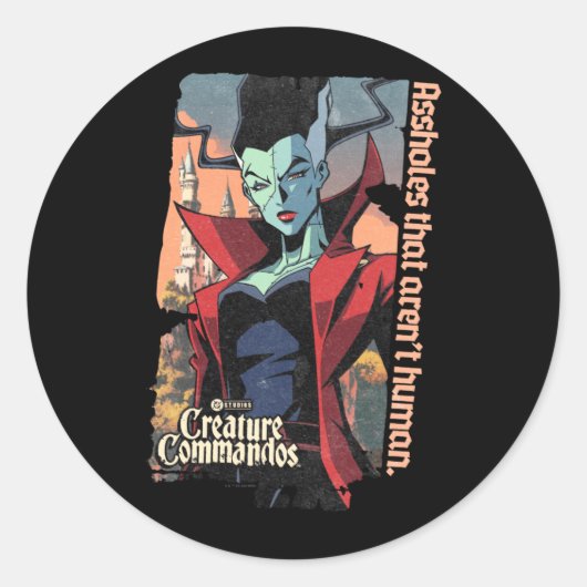Monster Squad Die Braut Performance Runder Aufkleber (Vorderseite)