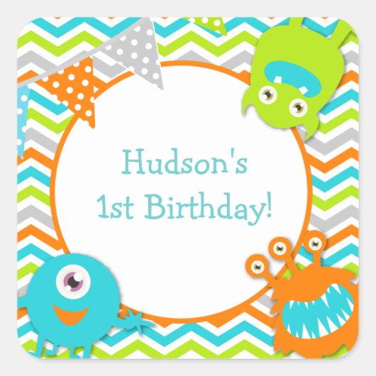 Monster Stickers (Vorderseite)