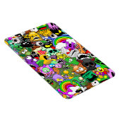 Monster-Süße Figuren Halloween-Muster Magnet (Rechte Seite)