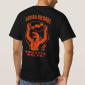 Monster T-Shirt rotes Design (Rückseite)