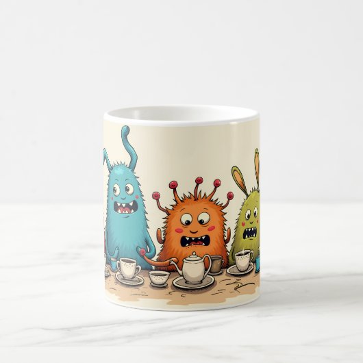Monster-Teezeit Kaffeetasse (Mittel)