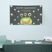 Monster Thema Geburtstag Banner (Messeveranstaltung)