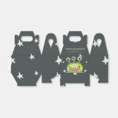 Monster Thema Geburtstag Geschenkschachtel (Ungefaltet)