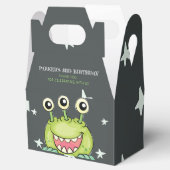 Monster Thema Geburtstag Geschenkschachtel (Geöffnet)