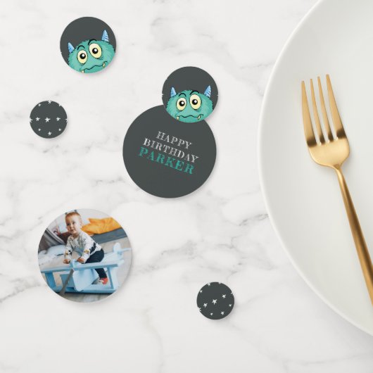 Monster Thema Geburtstag Konfetti (Gruppe)