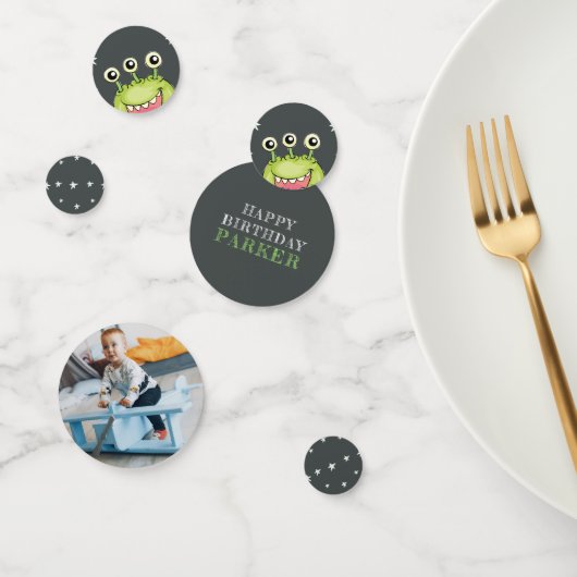 Monster Thema Geburtstag Konfetti (Gruppe)