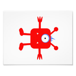 Monster Theme Baby Boy Room Print (1 von 4) Fotodruck