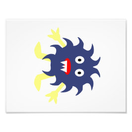 Monster Theme Baby Boy Room Print (3 von 4) Fotodruck