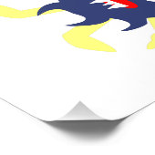 Monster Theme Baby Boy Room Print (3 von 4) Fotodruck (Ecke)