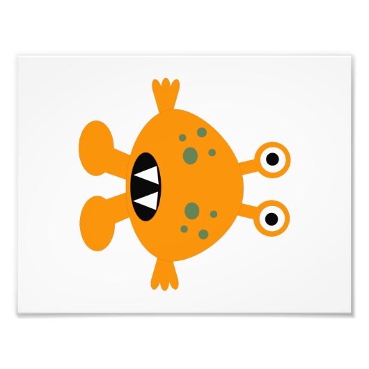 Monster Theme Baby Boy Room Print (4 von 4) Fotodruck (Vorne)