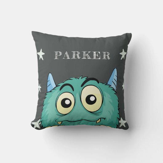 Monster Theme Boy Kissen (Vorderseite)