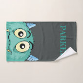 Monster Theme Personalisiert Badhandtuch Set (Handtuch)