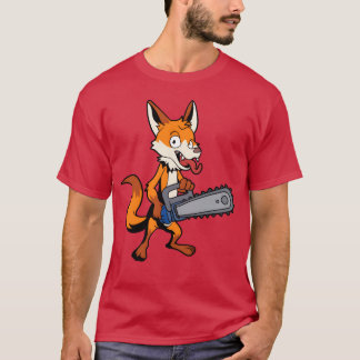 Monster-Tiere-Kettensäge Fo Familie T-Shirt
