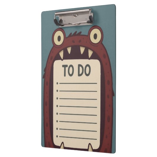 Monster To Do Klemmbrett (Links)
