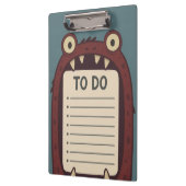 Monster To-Do-Liste Klemmbrett (Links)