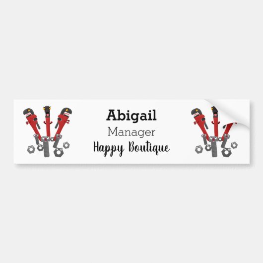 Monster-Tools für Spaß Cartoon Autoaufkleber (Vorne)