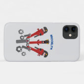 Monster-Tools für Spaß Cartoon Case-Mate iPhone Hülle (Rückseite (Horizontal))