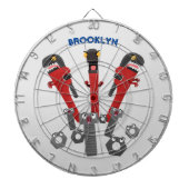 Monster-Tools für Spaß Cartoon Dartscheibe (vorne)