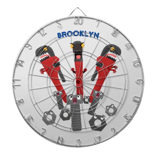 Monster-Tools für Spaß Cartoon Dartscheibe (vorne)