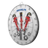 Monster-Tools für Spaß Cartoon Dartscheibe (Vorderseite rechts)