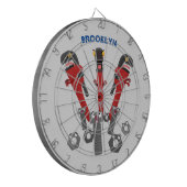 Monster-Tools für Spaß Cartoon Dartscheibe (Vorderseite Links)