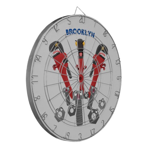 Monster-Tools für Spaß Cartoon Dartscheibe (Vorderseite Links)