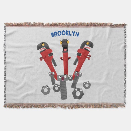 Monster-Tools für Spaß Cartoon Decke (Vorderseite)