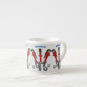 Monster-Tools für Spaß Cartoon Espressotasse (Vorderseite Rechts)