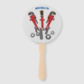 Monster-Tools für Spaß Cartoon Fächer (Rückseite)